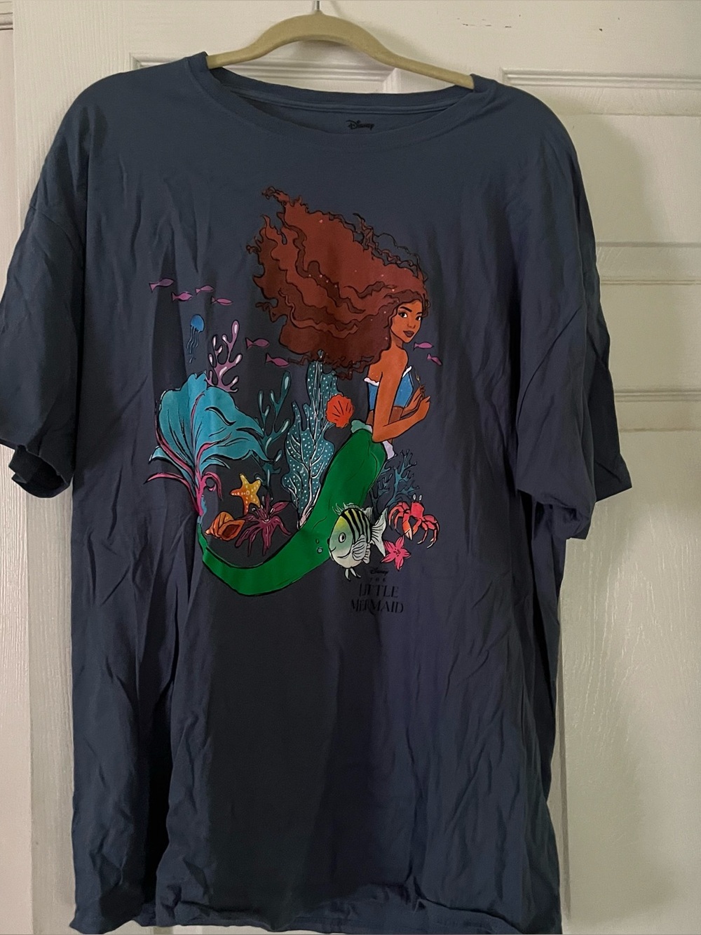 Disney The Little Mermaid Ariel Graphic T-Shirt Size XL